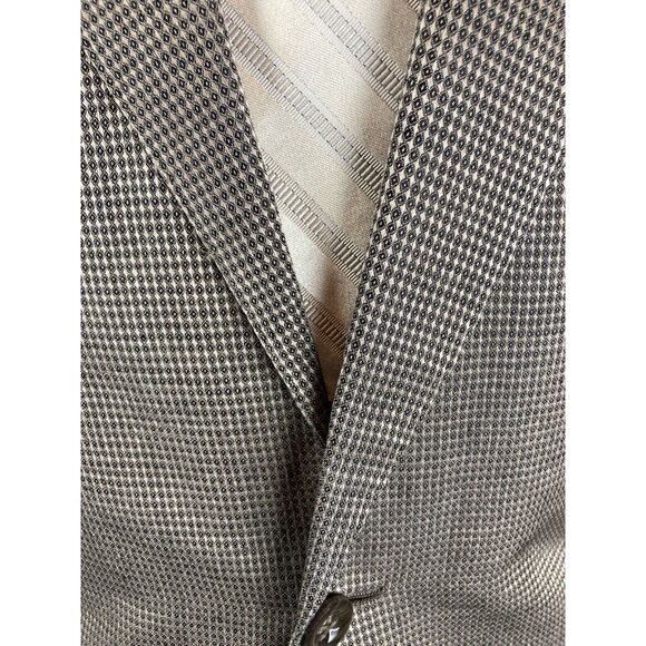 $2695.00 ARMANI Black Label Italian 70% Linen Modern 2Btn Sport Jacket 42L 42 L - Picture 3 of 4